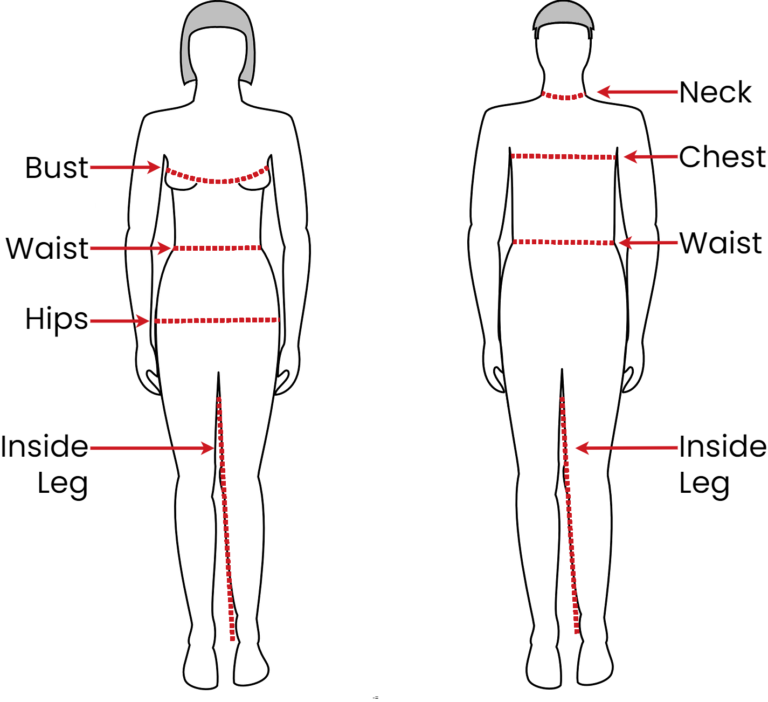 Measuring Guide – The School Uniform Merchant